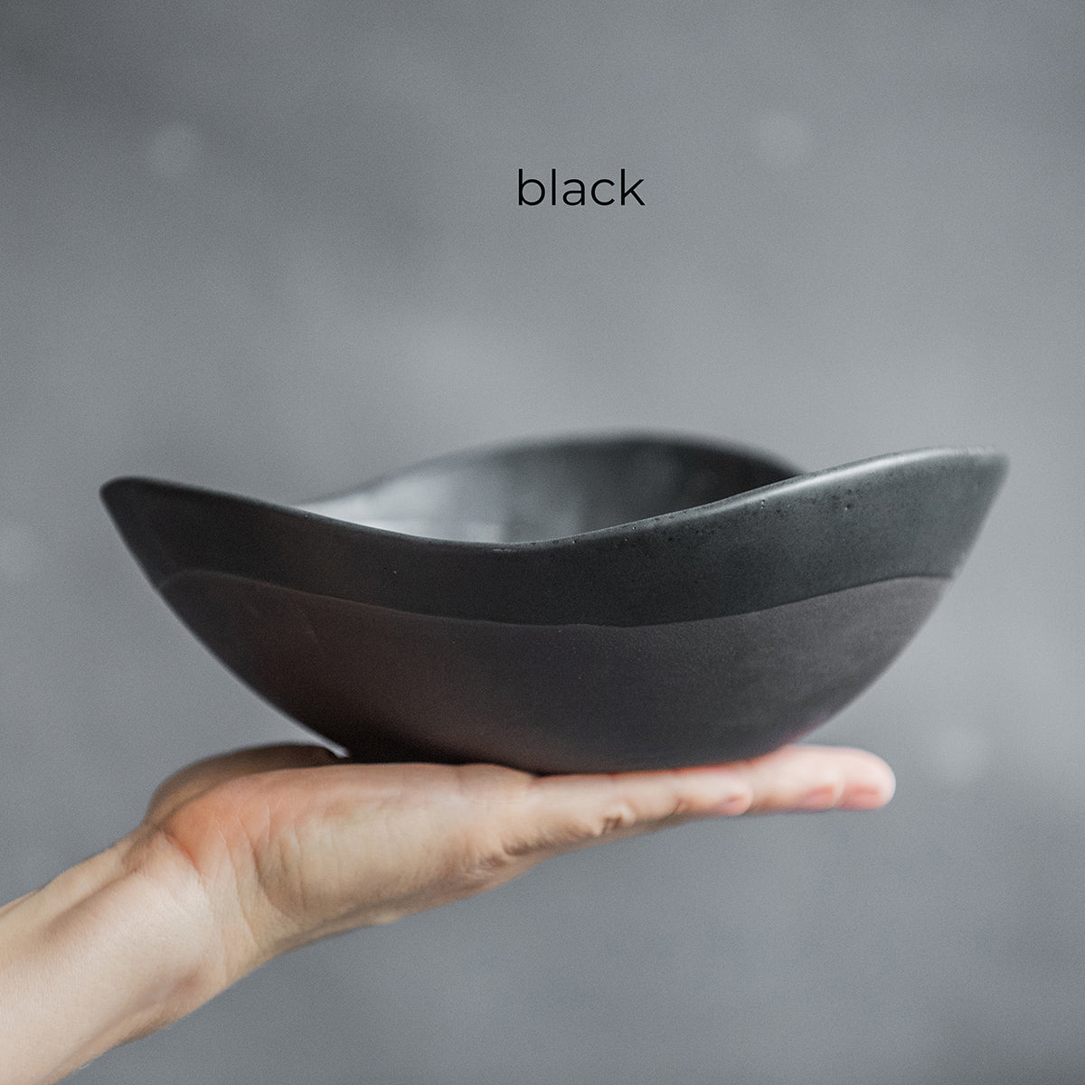 handmade ceramic SET of BOWLS, PASTA bowl, salad bowl, cereal bowl, granola bowl, soup, noodles minimal organic natural geometric design