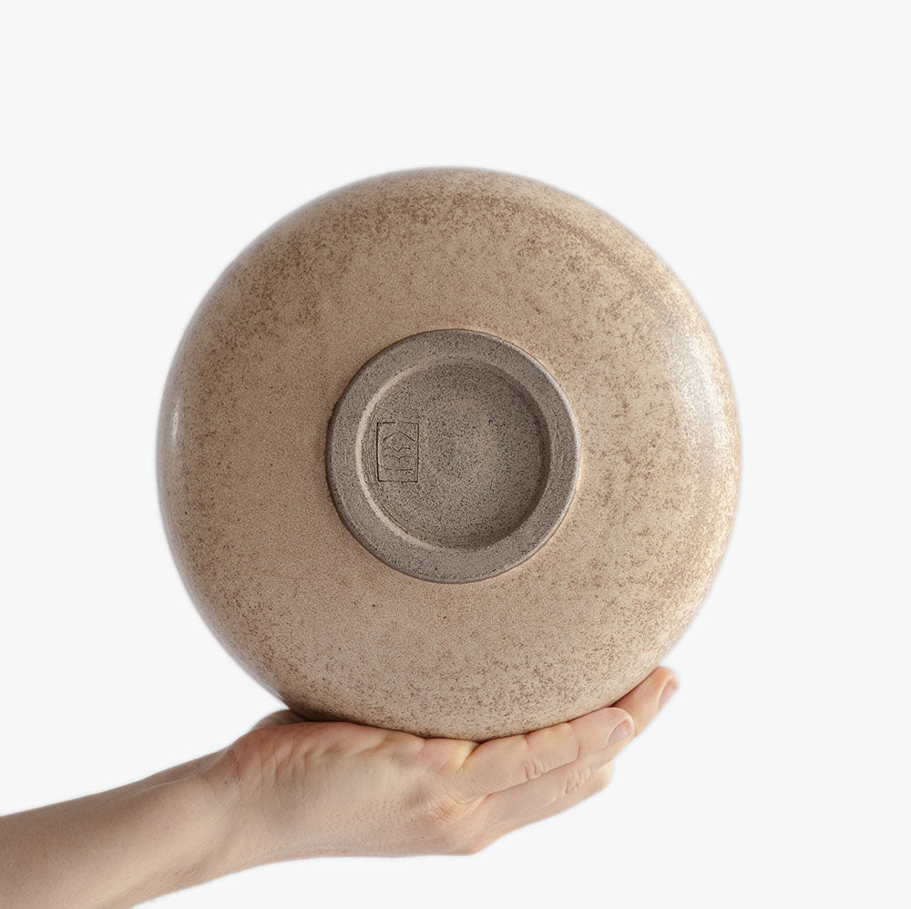 25cm bowl in warm beige