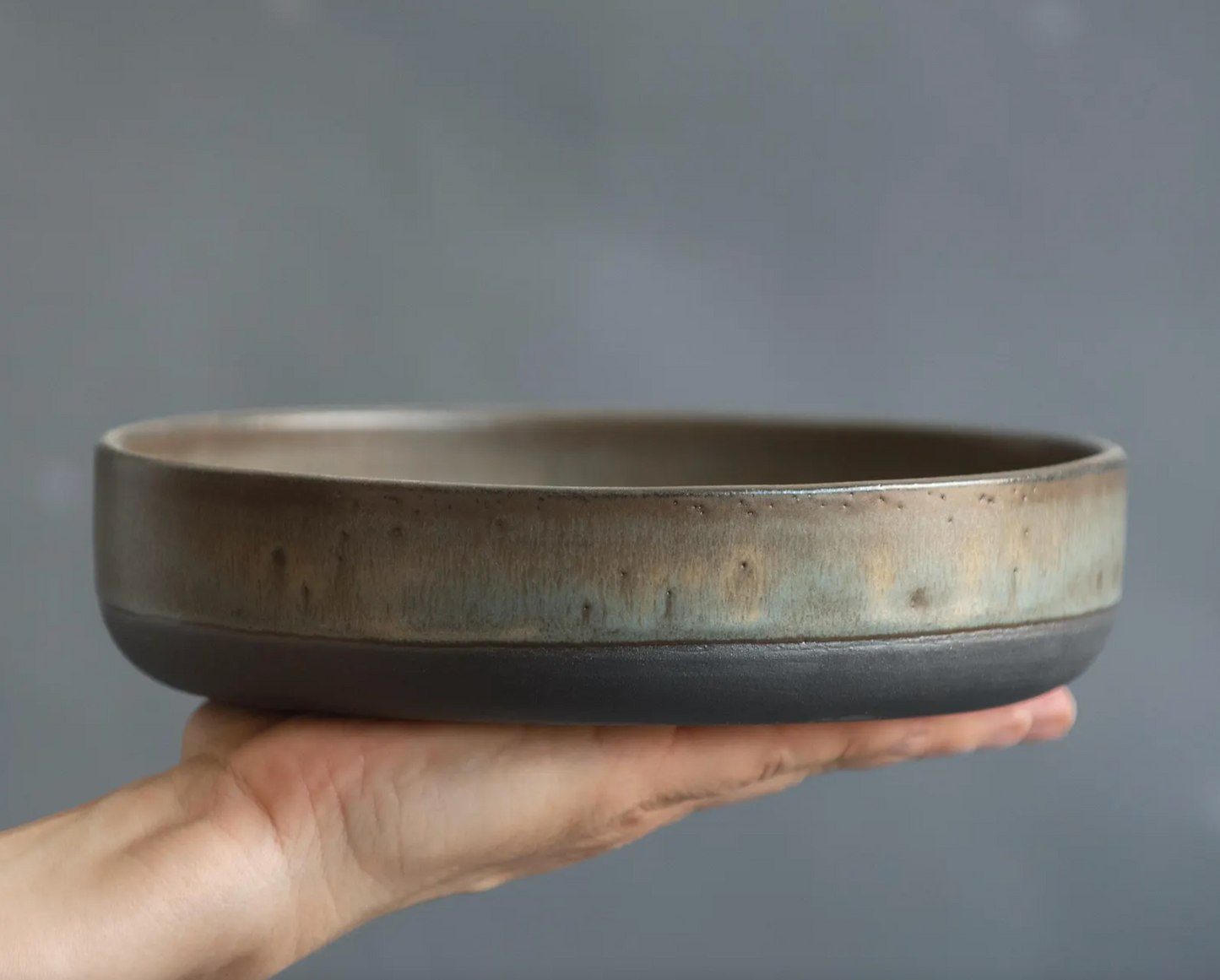 DINNERWARE SET for 14 people in dark green