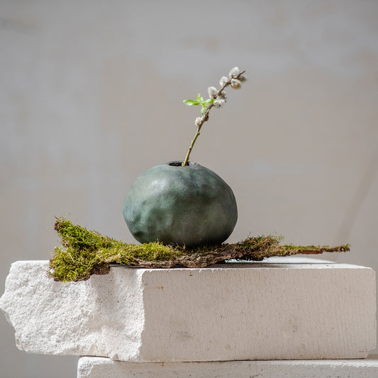 Handmade Ceramic Wabi Sabi Vase | Modern Stoneware Vase for Flowers | Home Decor