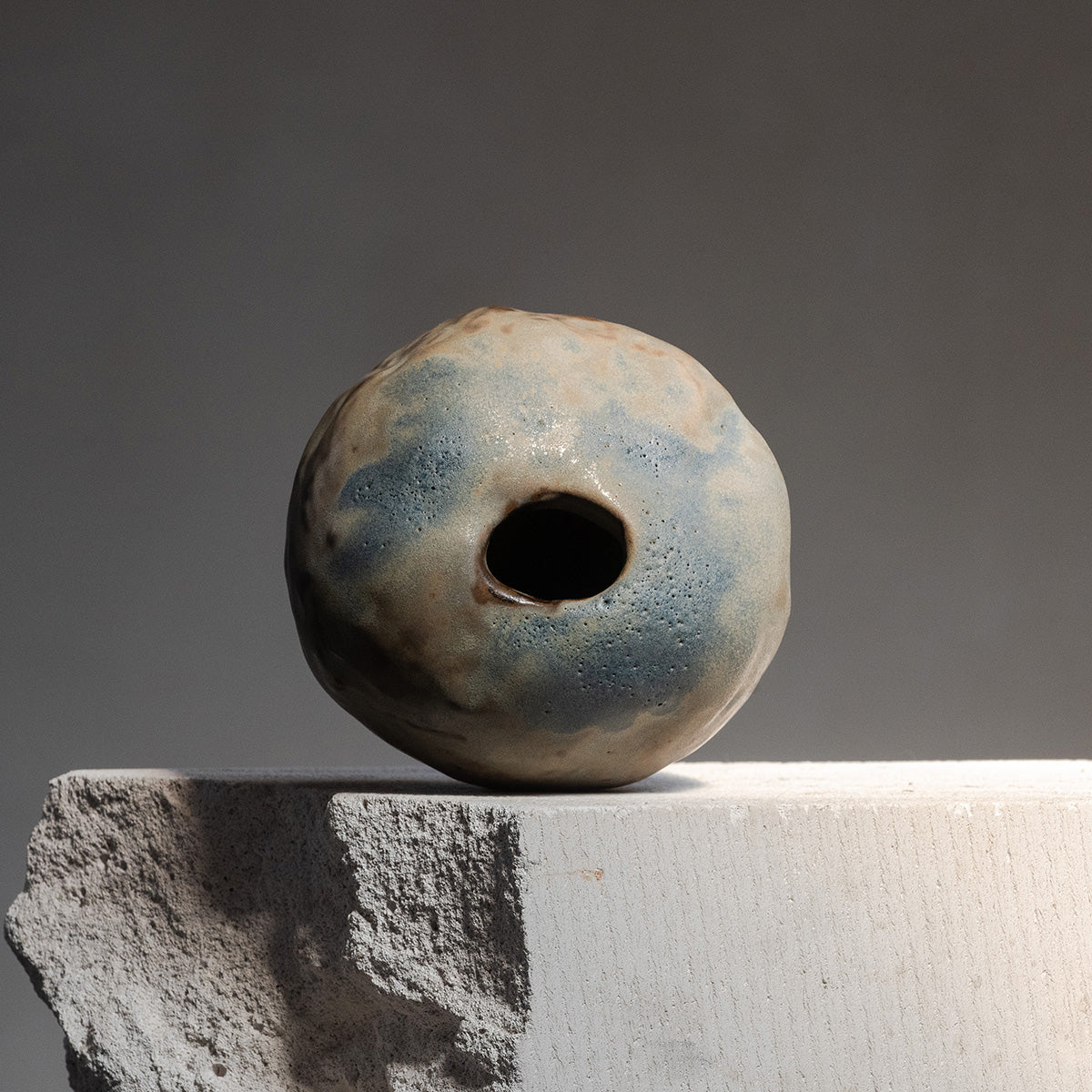 Ceramic Stoneware tribal VASE, Wabi-Sabi Vase, Minimal Vase, Handmade Ceramic Vase, Ceramic Vase for Flowers, Modern Ceramic Vase