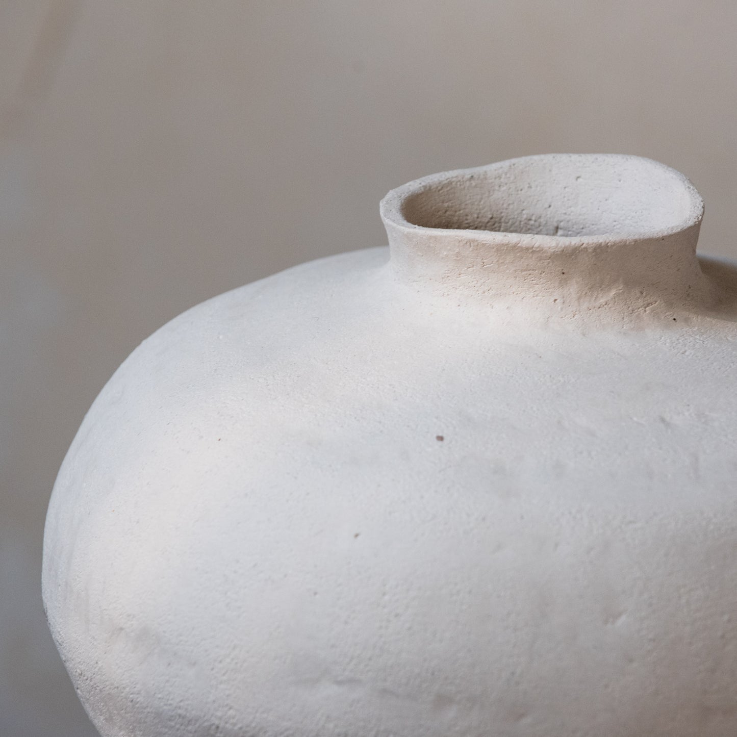 Big VASE in minimal style, textured, designed in warm colors for all interiors, hand-built ceramics, stoneware, waterproof, art collection (Copy)