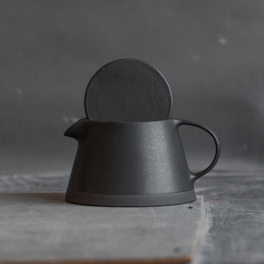 coffee jug in black and 2 x 240ml cups