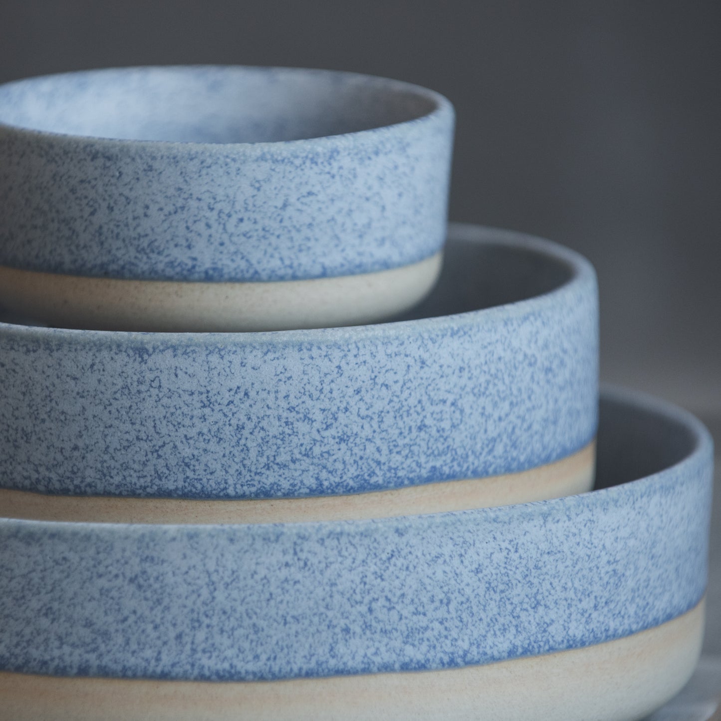 6 x bowls and 2 x 220ml cups in light blue colors