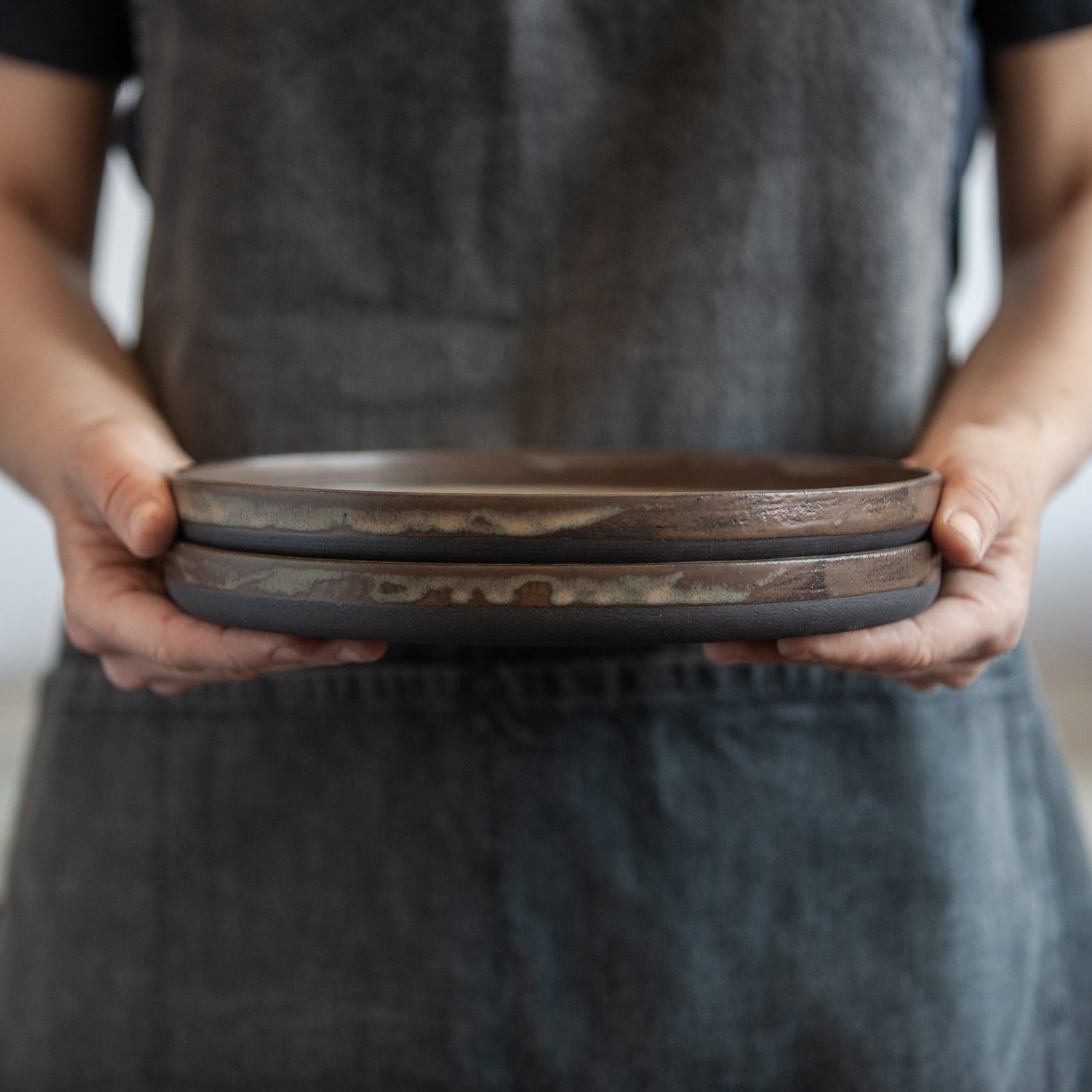 Set of 8 bowls, 3 plates, 2 trays, 1 huge platter, and 2 salt cellars