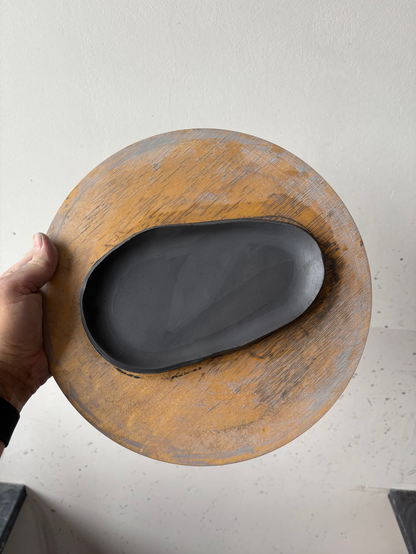 Set of 8 bowls, 3 plates, 2 trays, 1 huge platter, and 2 salt cellars