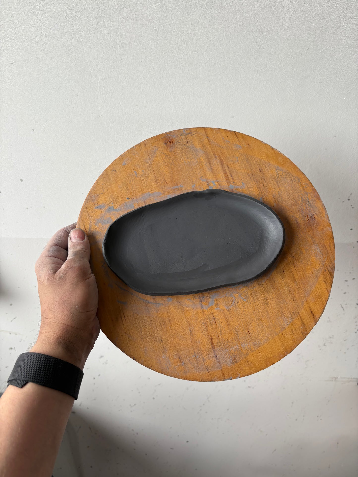 Set of 8 bowls, 3 plates, 2 trays, 1 huge platter, and 2 salt cellars