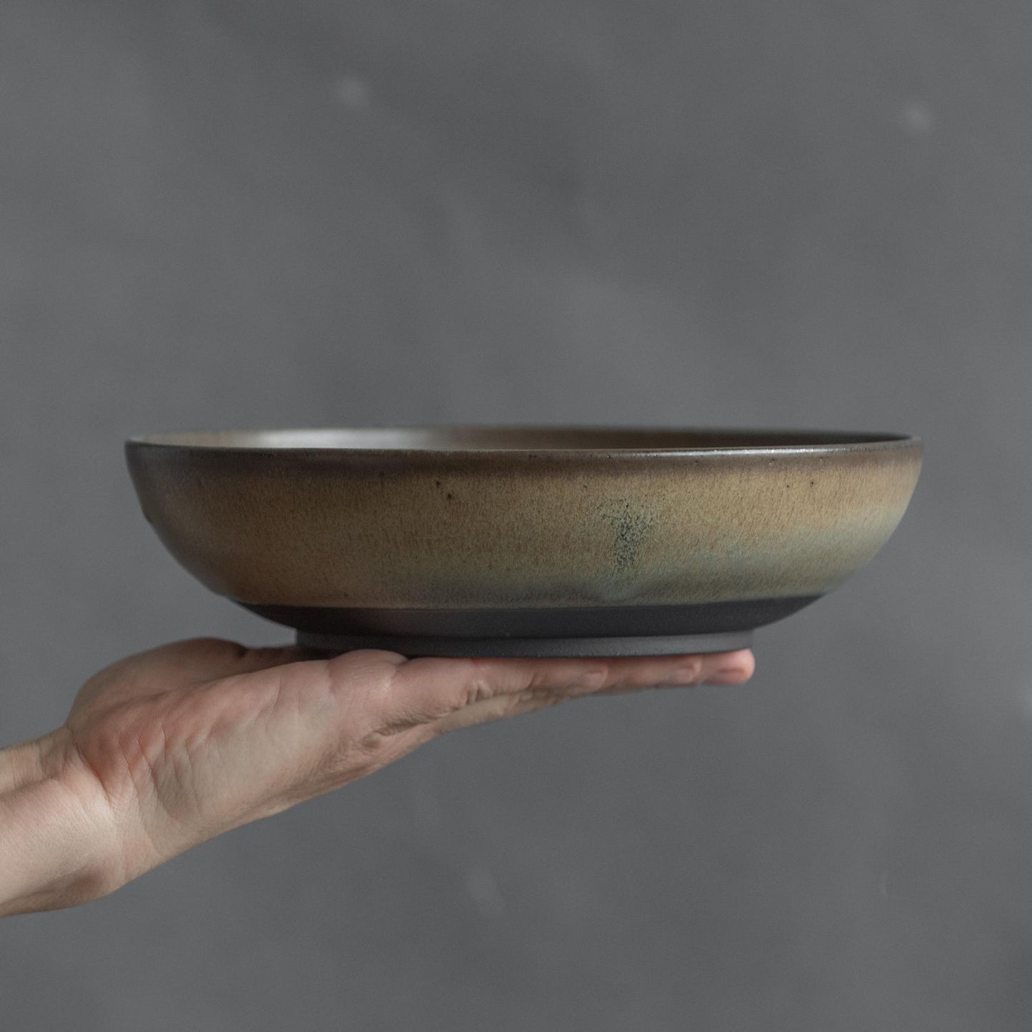 DINNERWARE SET for 12 people in dark green