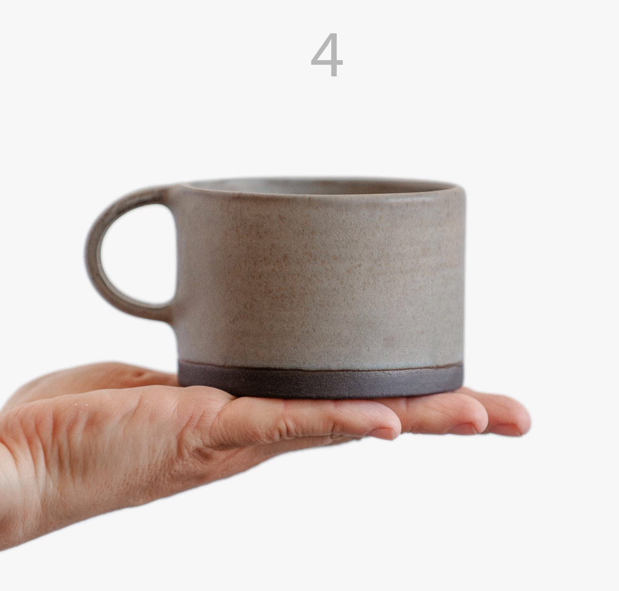 9 of 10oz coffee or tea mugs in 3 colors