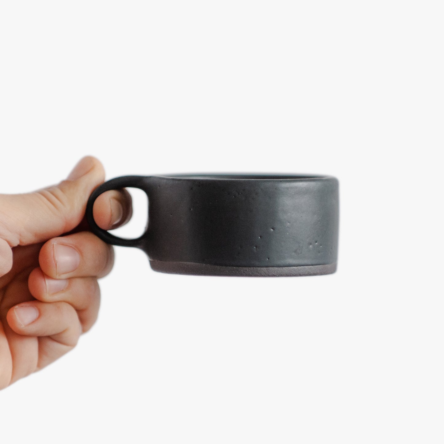 espresso cup in total black