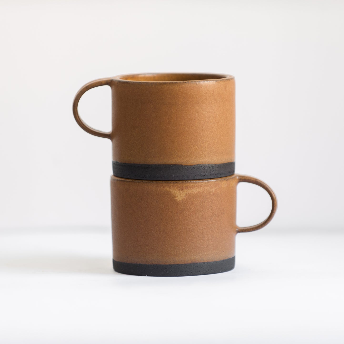 coffee or tea mug in chocolate brown